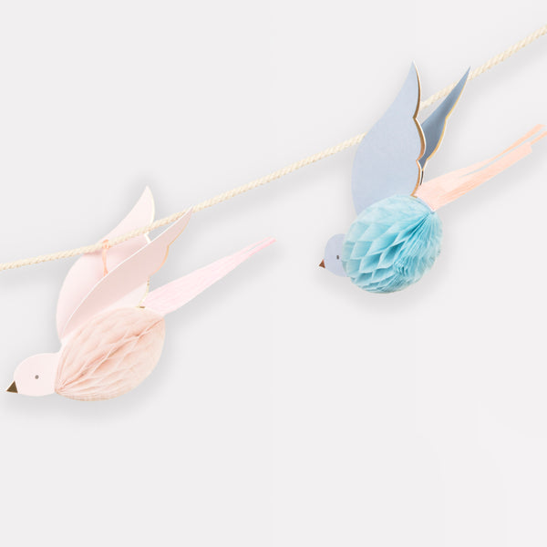 Our paper bird garland is an excellent way to decorate your home. Image3