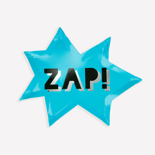 These party plates are ideal if you're looking for superhero party supplies, to decorate your party table. Image5