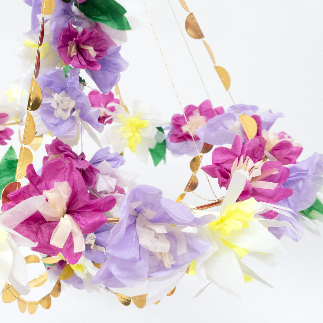 Lilac Blossom Chandelier