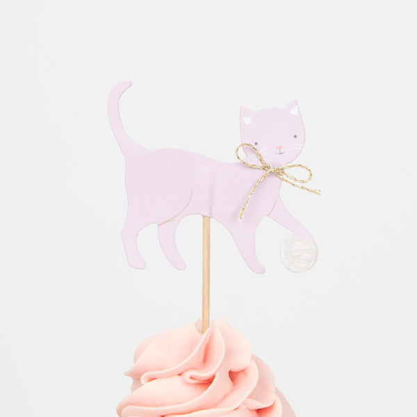 No cat party will be complete without our cat cupcakes, with cupcake toppers and cupcake cases. Image5