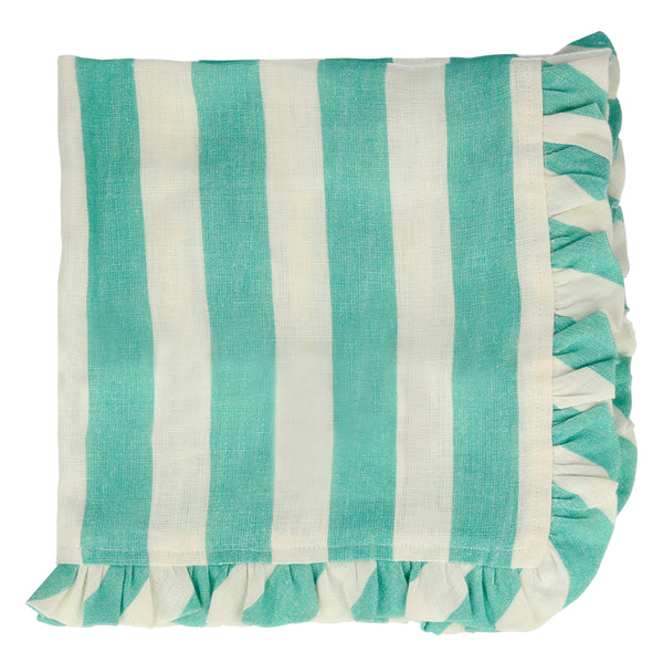 Stripe Ruffle Fabric Napkins Image6