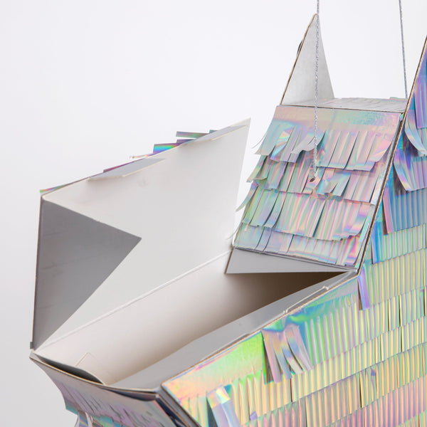 Silver Star Party Piñata Image4