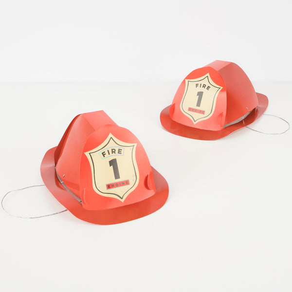 Our fabulous paper party hats are ideal for a firefighter birthday party. Image3