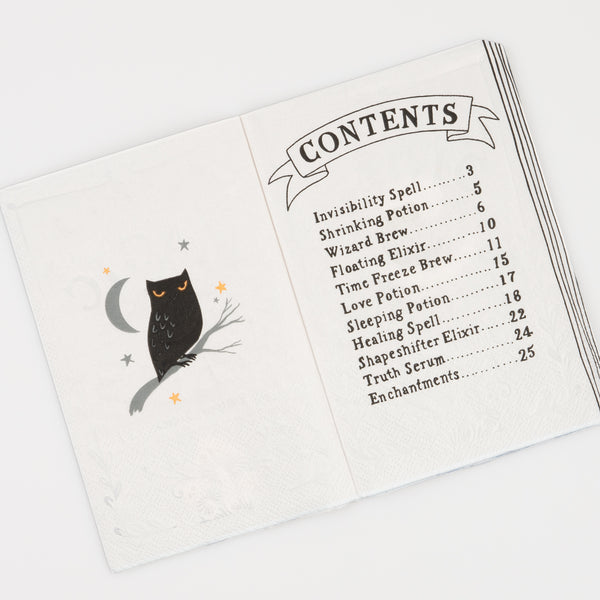 Our paper napkins are perfect as Halloween party supplies or for a witch party or wizard party. Image3