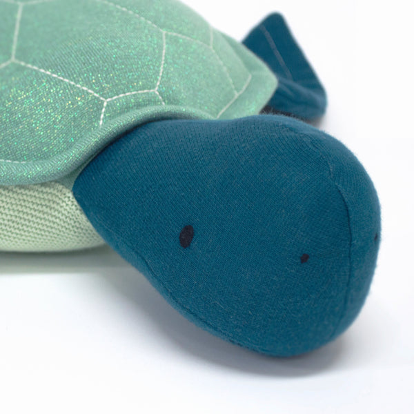 Our turtle toy is crafted from organic cotton. perfect as a baby shower gift idea. Image3