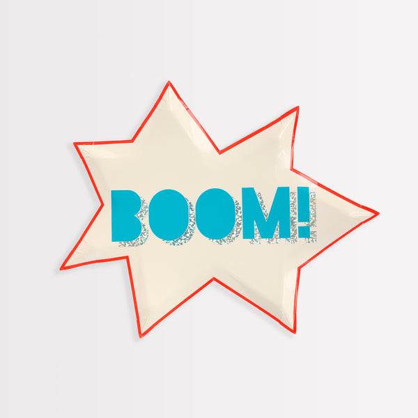 These party plates are ideal if you're looking for superhero party supplies, to decorate your party table. Image7